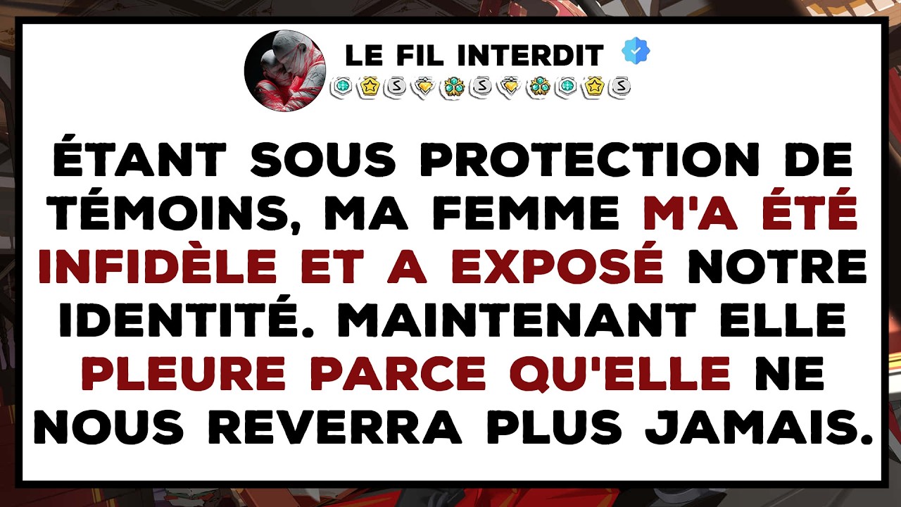 Il a EXPOSÉ notre IDENTITÉ en étant avec son amant et maintenant il PLEURE parce qu'il ne saura plus