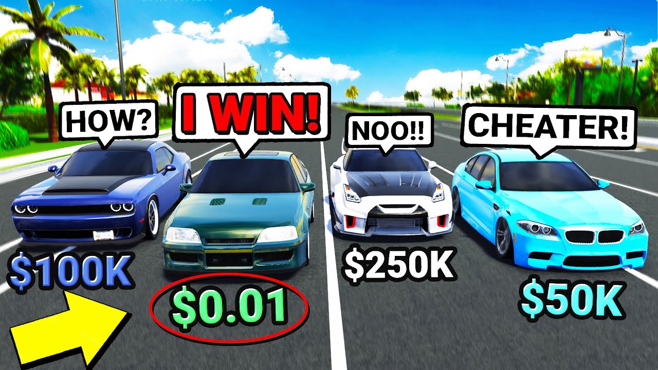 ЧЕЛЛЕНДЖ ПО СТРОИТЕЛЬСТВУ МАШИН: $1 против $250 000! (Ролевая игра Roblox)