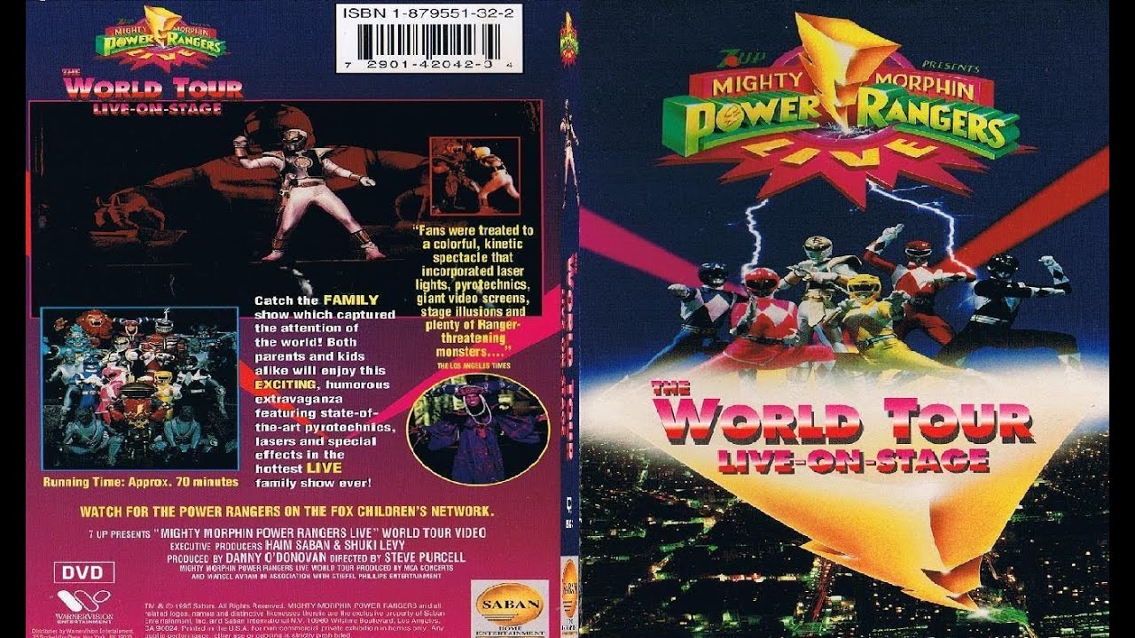 Mighty Morphin Power Rangers - World Tour, Live On Stage (Full)