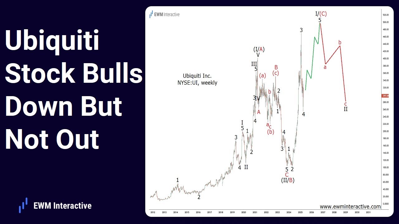 Ubiquiti Stock Bulls Down But Not Out