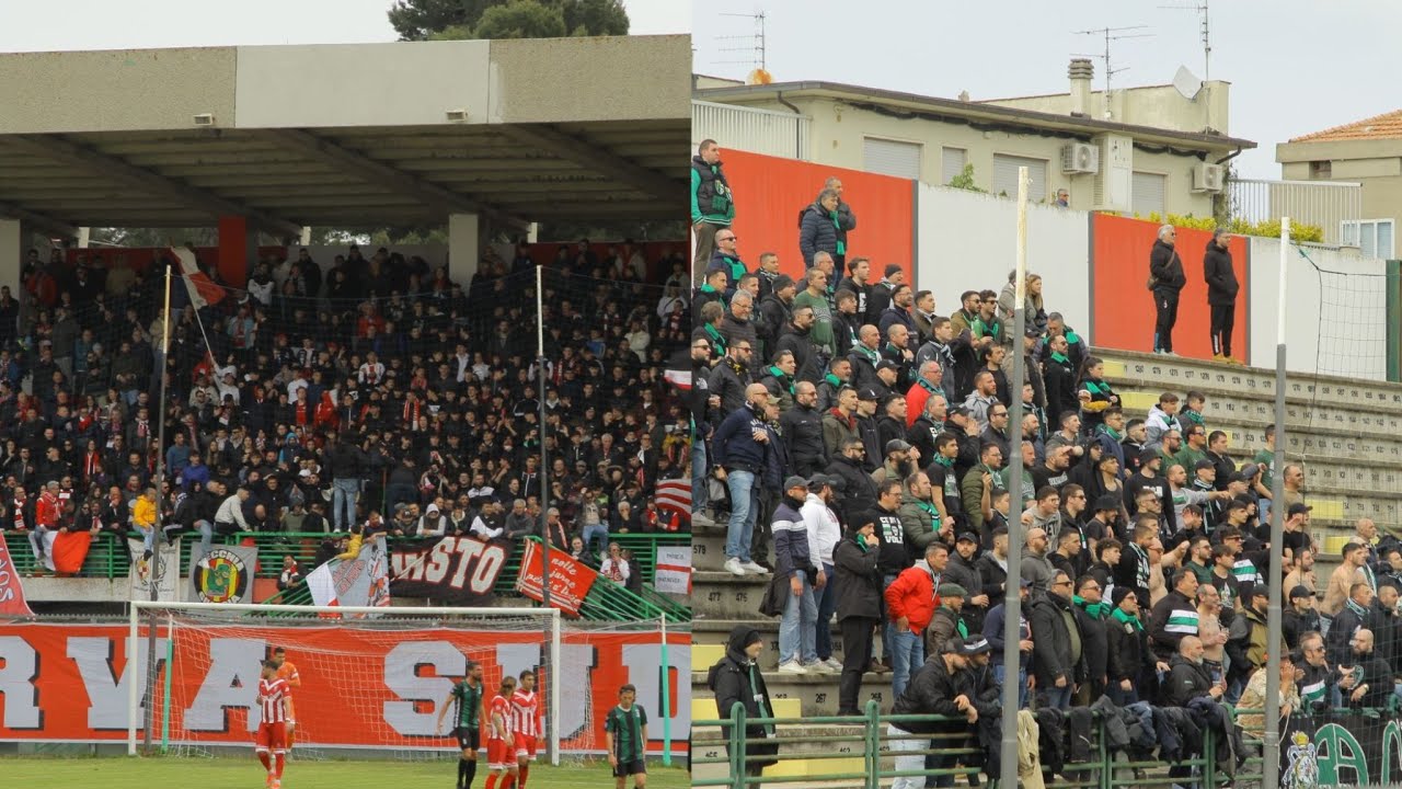 Vastese-Chieti: lo spettacolo del derby sugli spalti