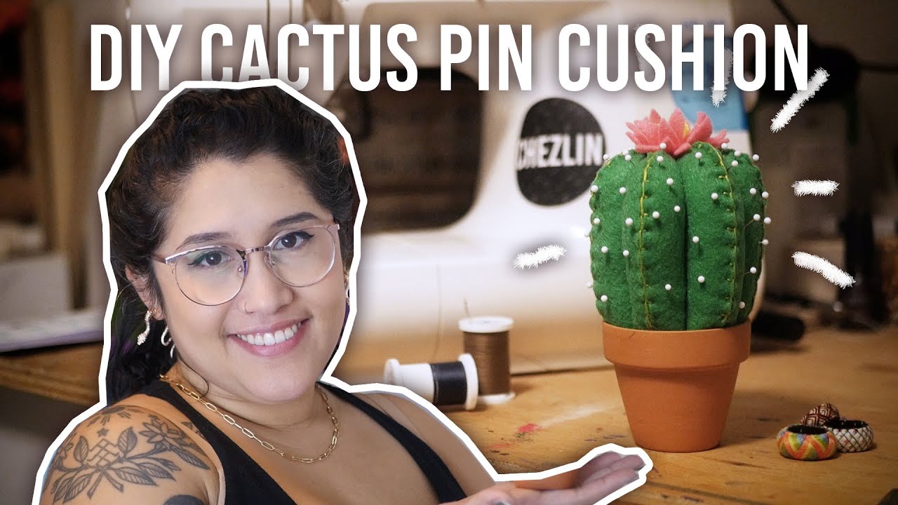 DIY Cactus Pin Cushion