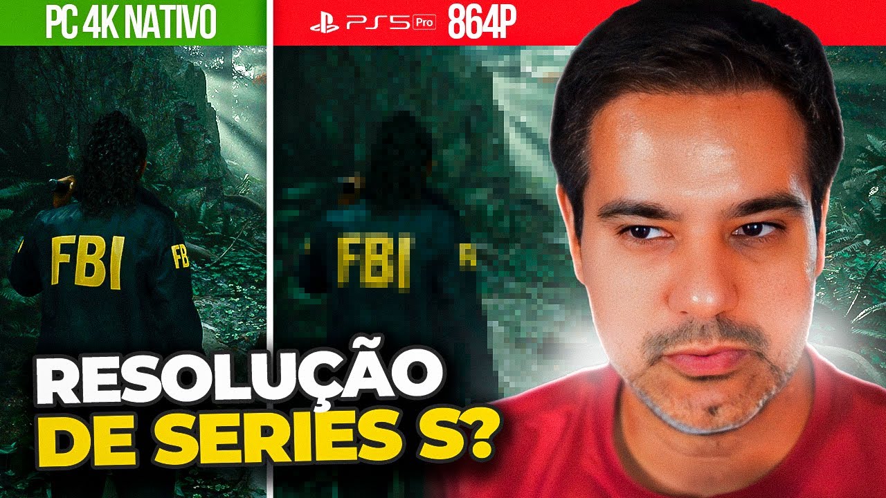 PS5 PRO com RESOLU&Ccedil;&Atilde;O de SERIES S? Testei o ALAN WAKE 2 com a Resolu&ccedil;&atilde;o&nbsp;do&nbsp;PS5&nbsp;PRO