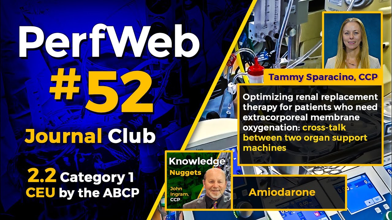 Optimizing Renal Replacement Therapy for Patients Who Need Extracorporeal Membrane Oxygenation ECMO