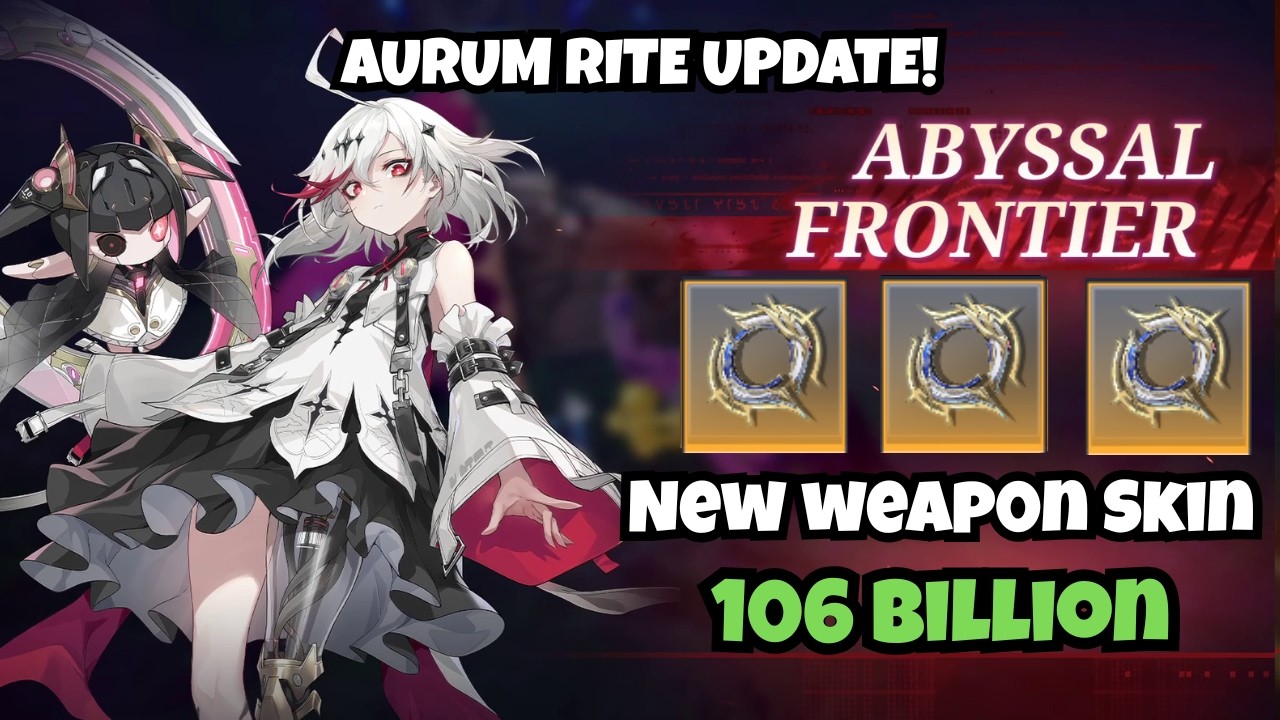106B Abyssal Frontier | New Weapon Skin +22 Glaciette | Crystal of Atlan