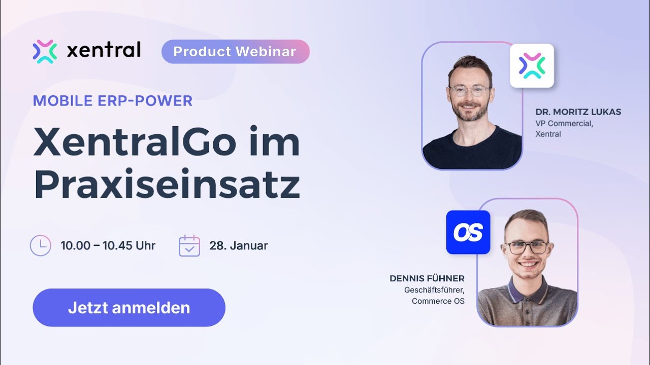 Fehlende Echtzeitdaten im Lager – XentralGo mobil nutzen | Xentral ERP
