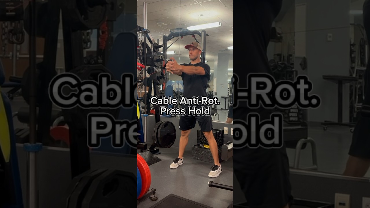 Cable Anti-Rotation Press Hold