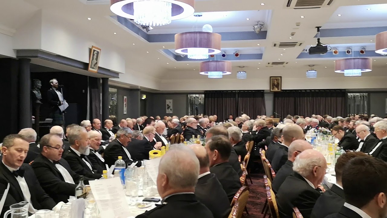 A Man's a Man, at Peterhead Burns Club Burns Supper 2020