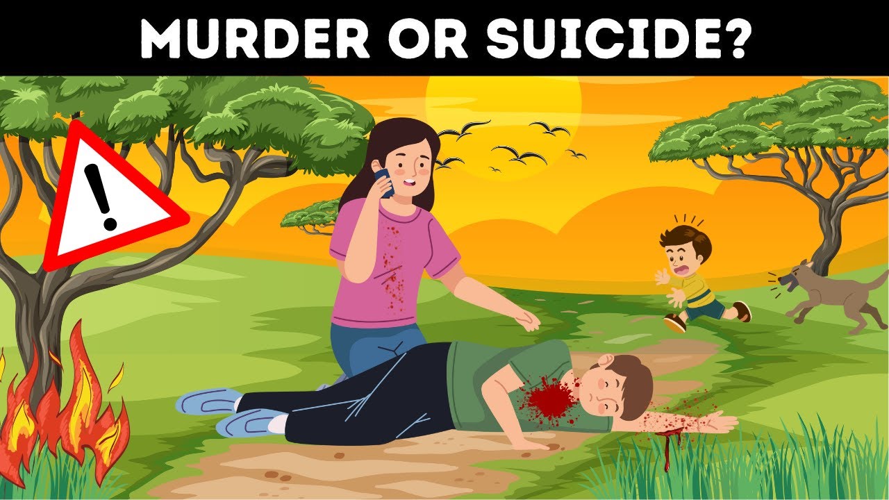 MYSTERY RIDDLES ON MURDER AND QUIZ QUESTIONS