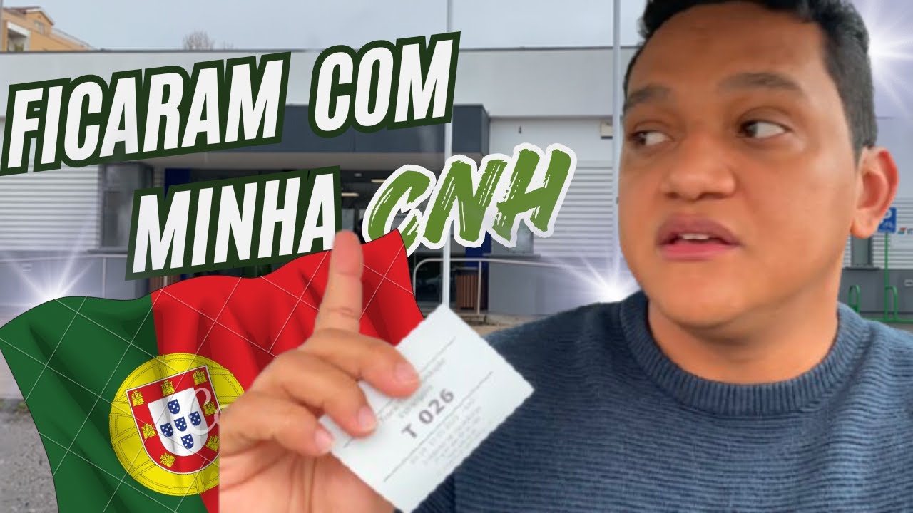 COMO TROCAR A CNH PELA CARTA DE CONDUÇÃO PORTUGUESA  🇵🇹
