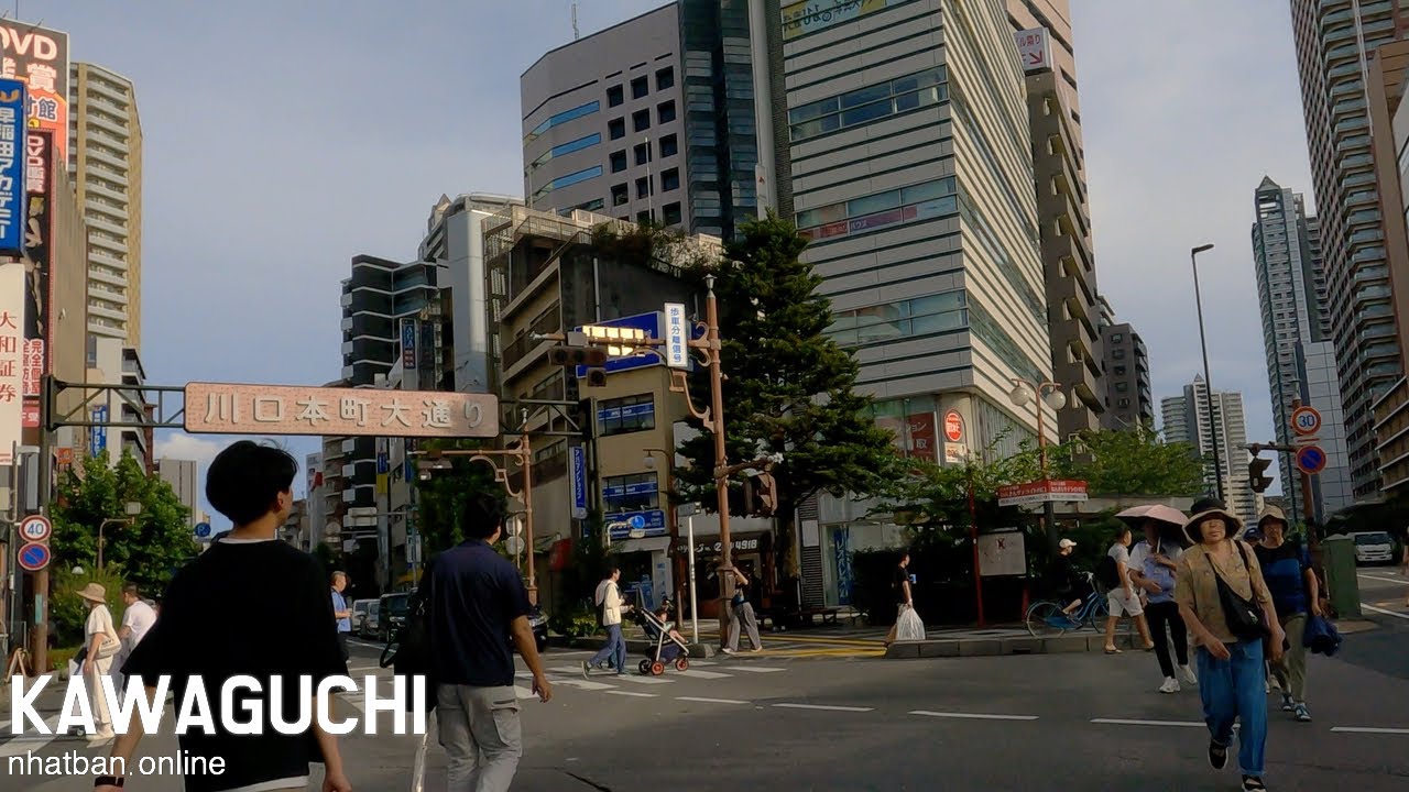 Kawaguchi Saitama Japan at the summer | Japan Walk @Explore-Japan