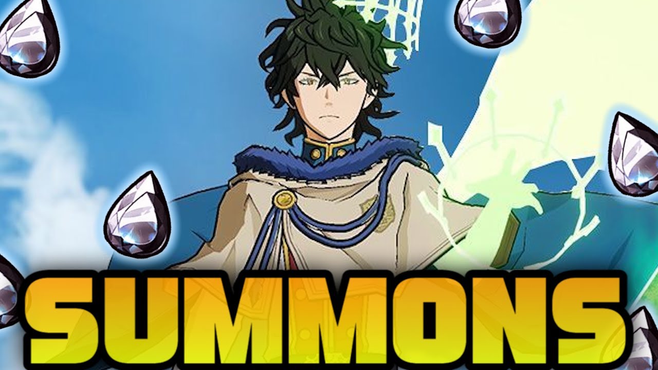 COLLAB!!! SPIRIT DIVE YUNO SUMMONS! PART 2! | Black Clover Mobile