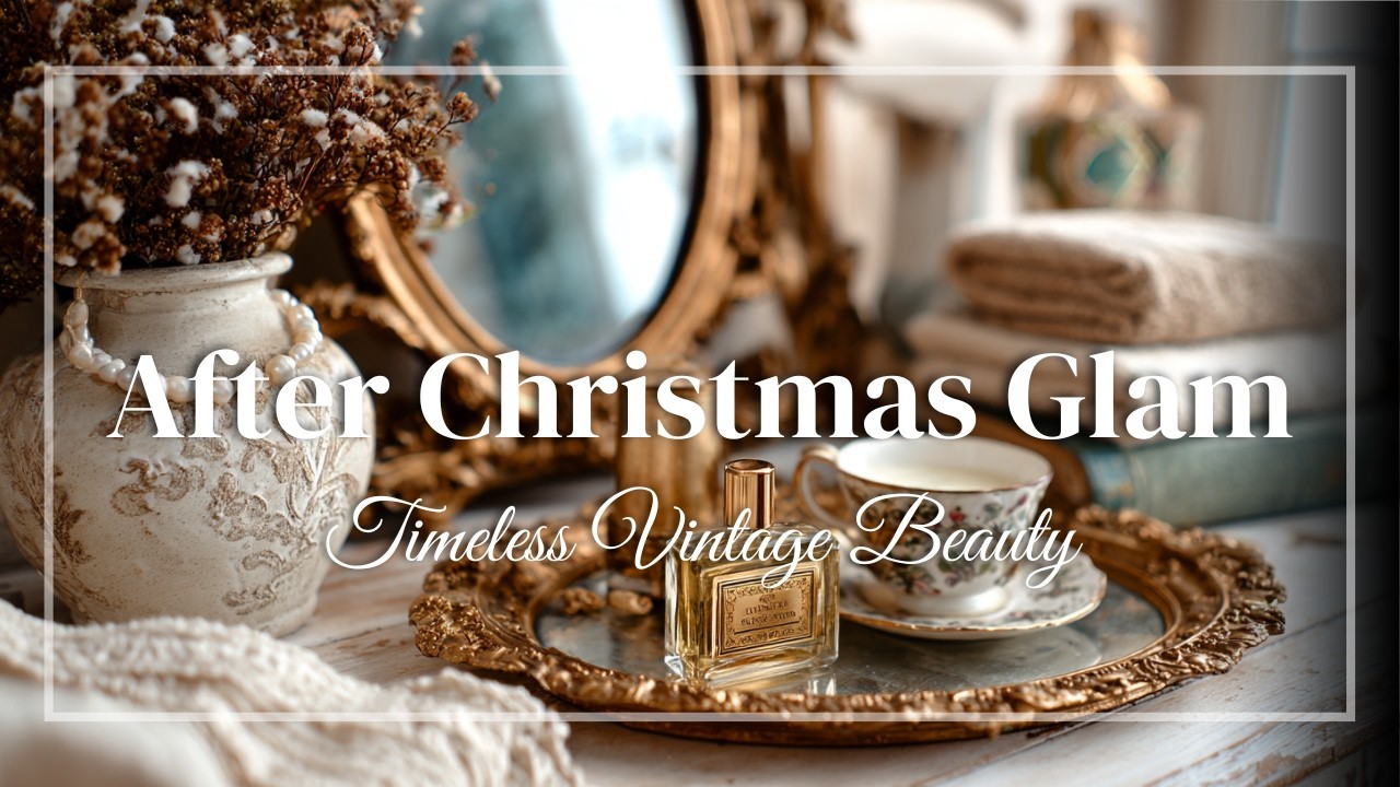 Glam Vintage After Christmas Decorating for Every Room 🪞 How to Keep Homes Graceful and Elevated