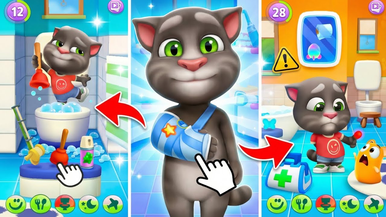 New Talking Tom Update… Almost No One Has This! 😱 Watch till the end ✅️ #talkingtom #trending #trend