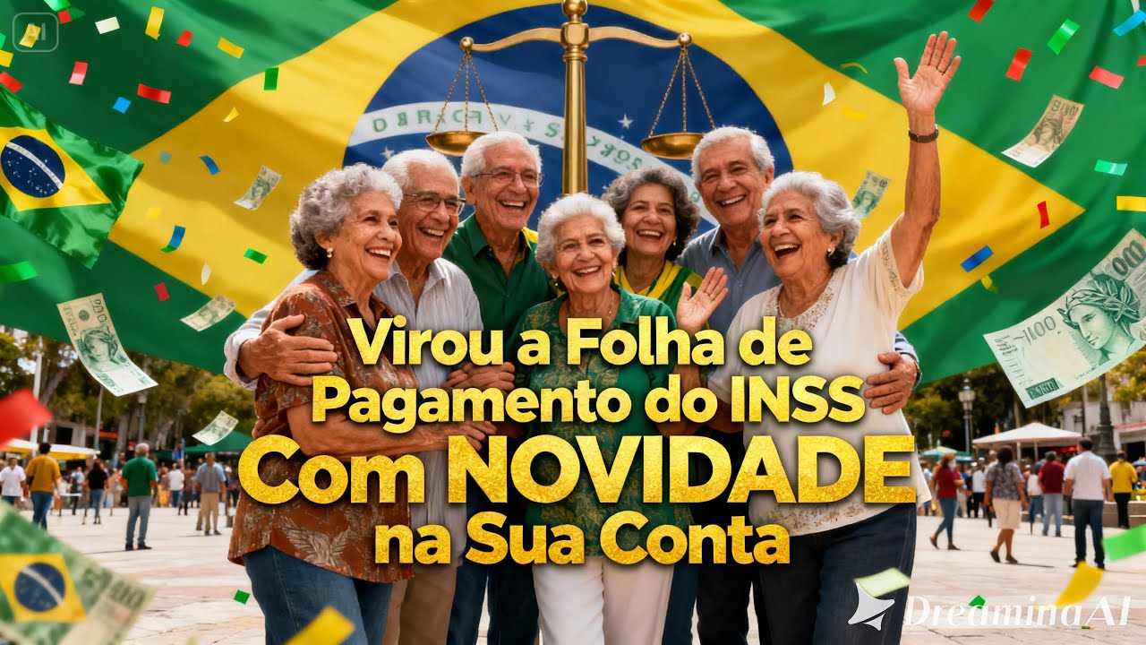 Virou a Folha de Pagamento do INSS Com NOVIDADE na Sua Conta