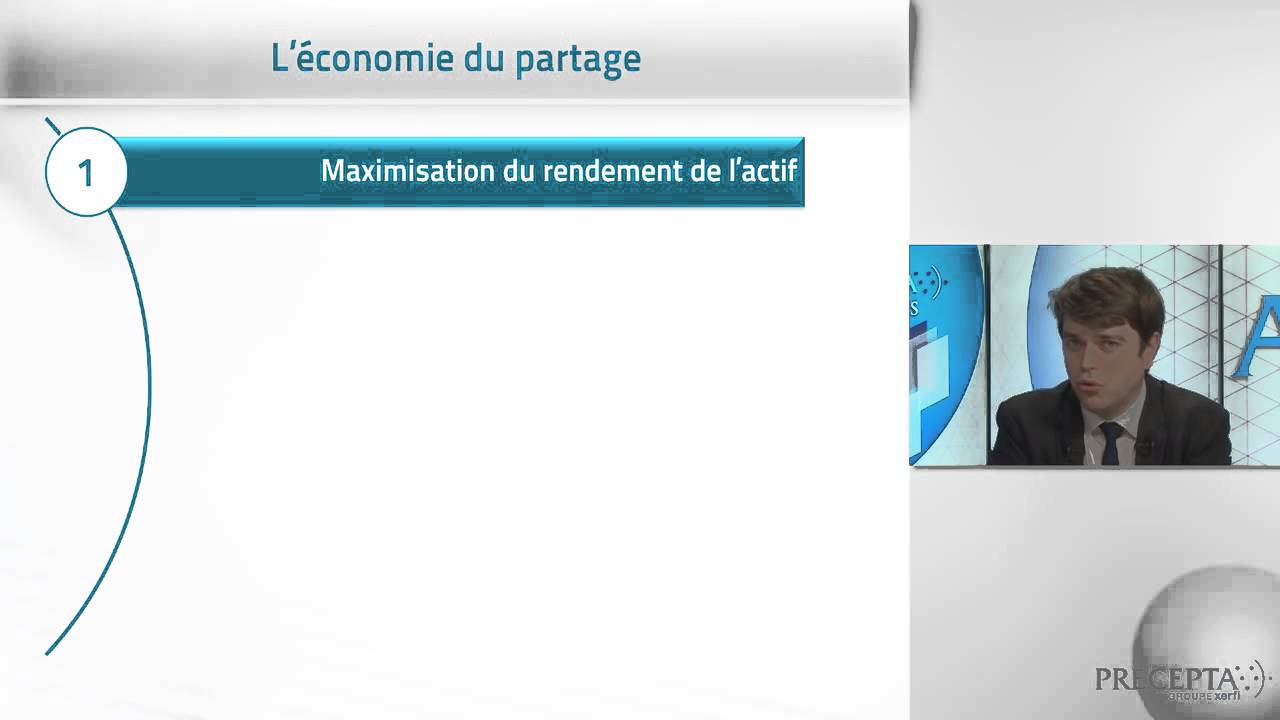 [Xerfi] Comprendre les m&eacute;canismes de l&rsquo;&eacute;conomie du partage