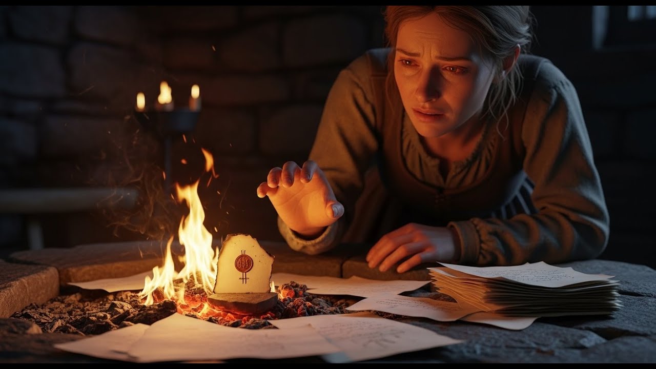 She Burned the Letters to Forget — Until One Mark Survived and Betrayed Her Fate