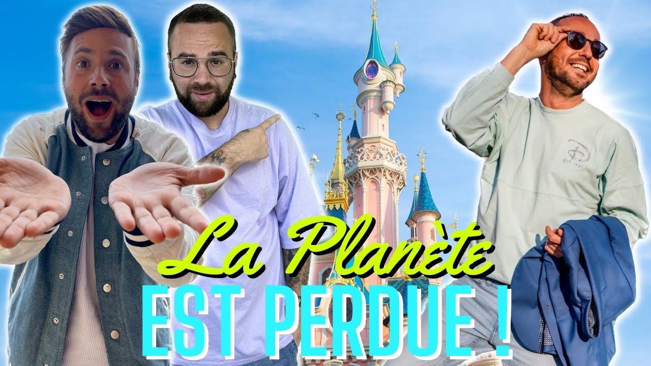 IL EST VENU, ON L' A VU, ON N'EN VEUT PLUS ! Une journée fou rire à Disneyland Paris.