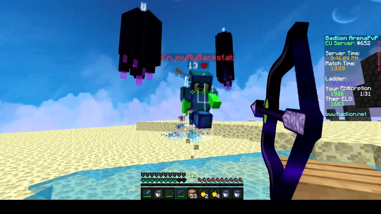 1700 GLOBAL ELO + 2000 ELO in BuildUHC (Season 15) (Badlion)