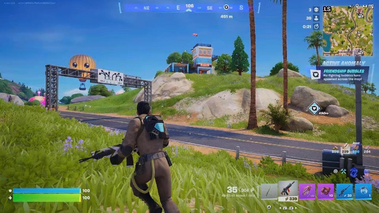 Fortnite super quick round