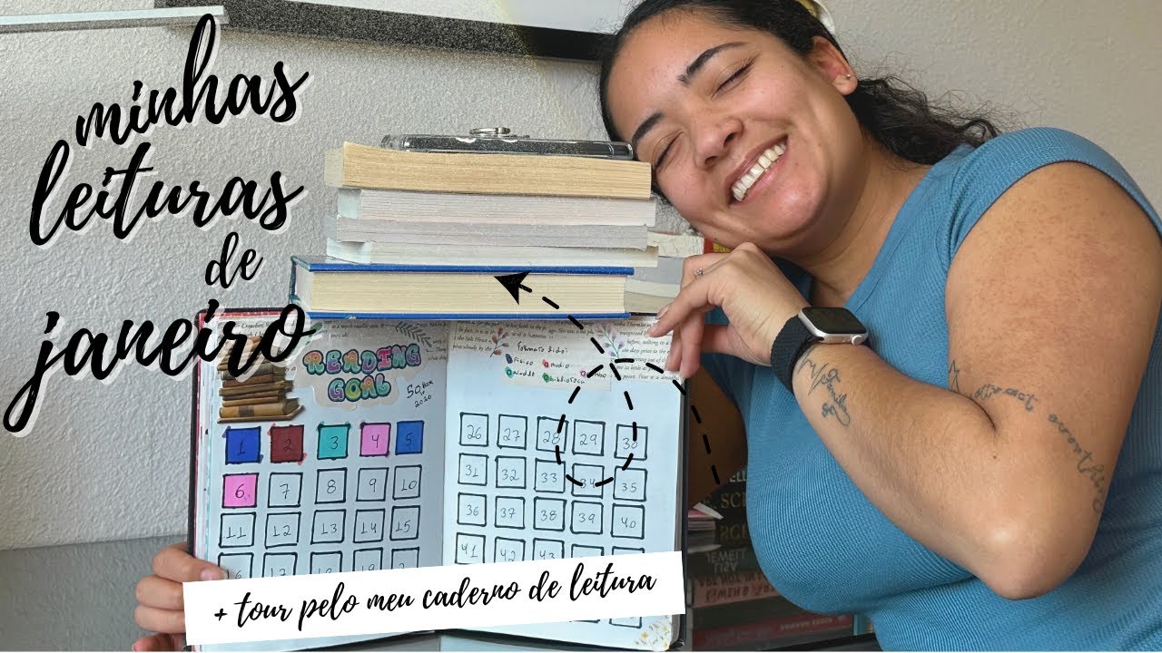 encontrei 3 livros 5 ESTRELAS no primeiro mês do ano ⭐️ | + tour  pelo meu caderno de leitura.