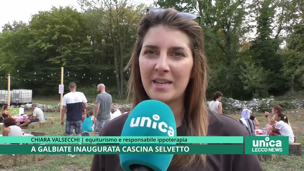 A Galbiate inaugurata Cascina Selvetto