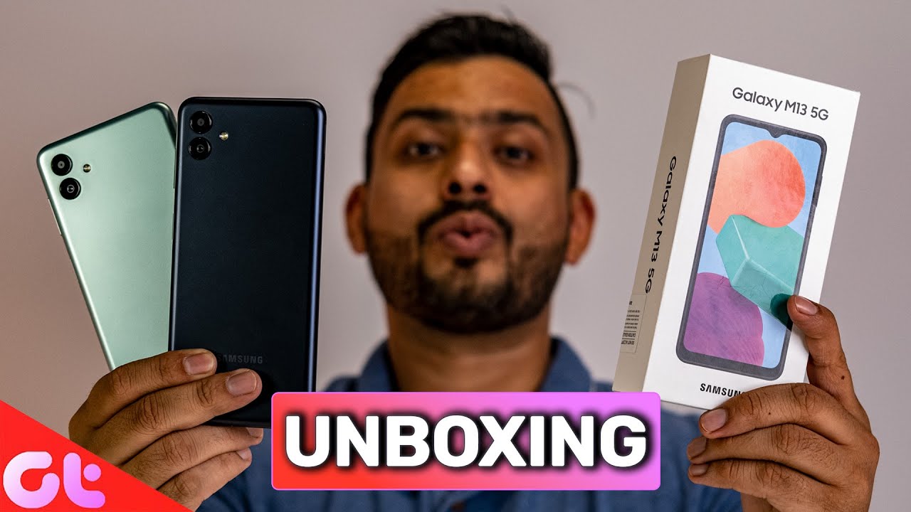 Samsung Galaxy M13 Series Unboxing | 11 5G Bands and 12GB RAM? | GT Hindi