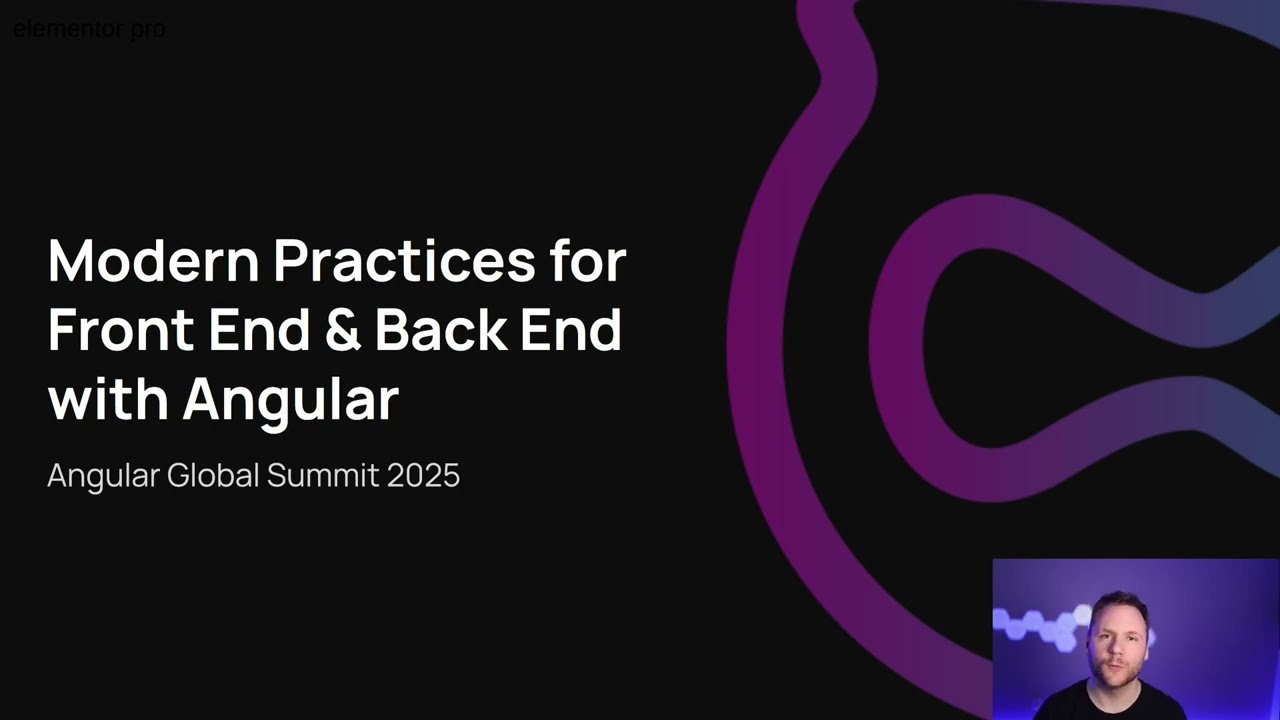 Modern Practices for Front End & Back End with Angular