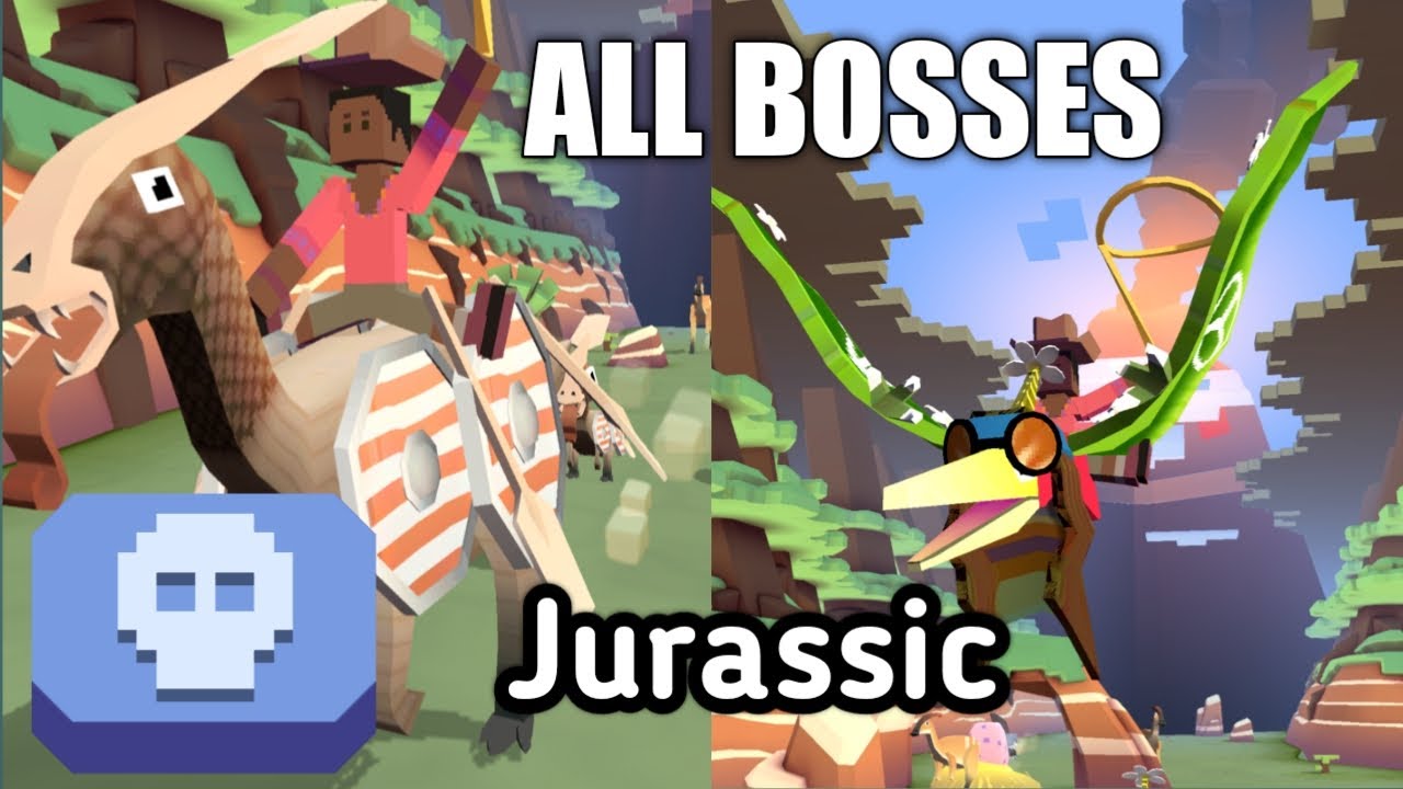 Taming Every BOSS Animal in Jurassic ||rodeo stampede india||