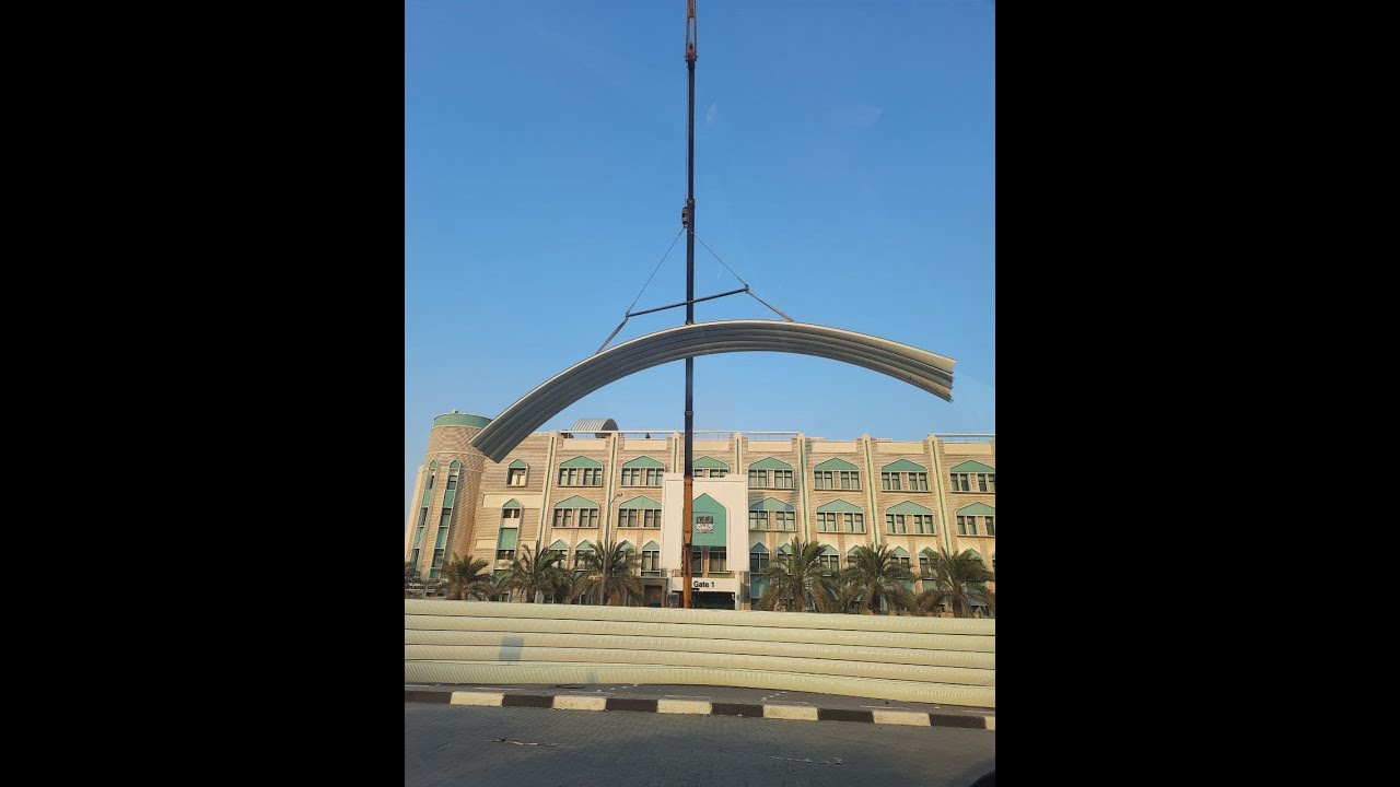 رفع الواح كيسبان طول 21 متر بالكويت