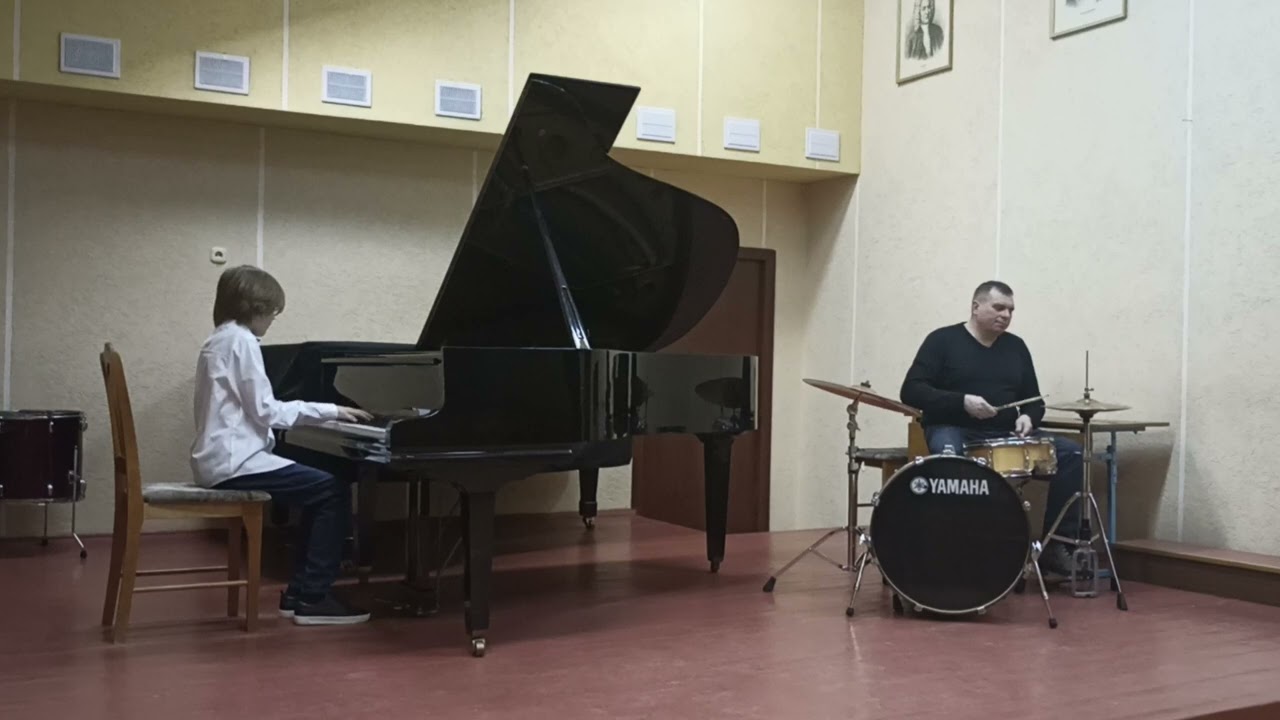 Милан Дворжак(Milan Dvorak).Джазовый этюд Ля мажор( A-dur)