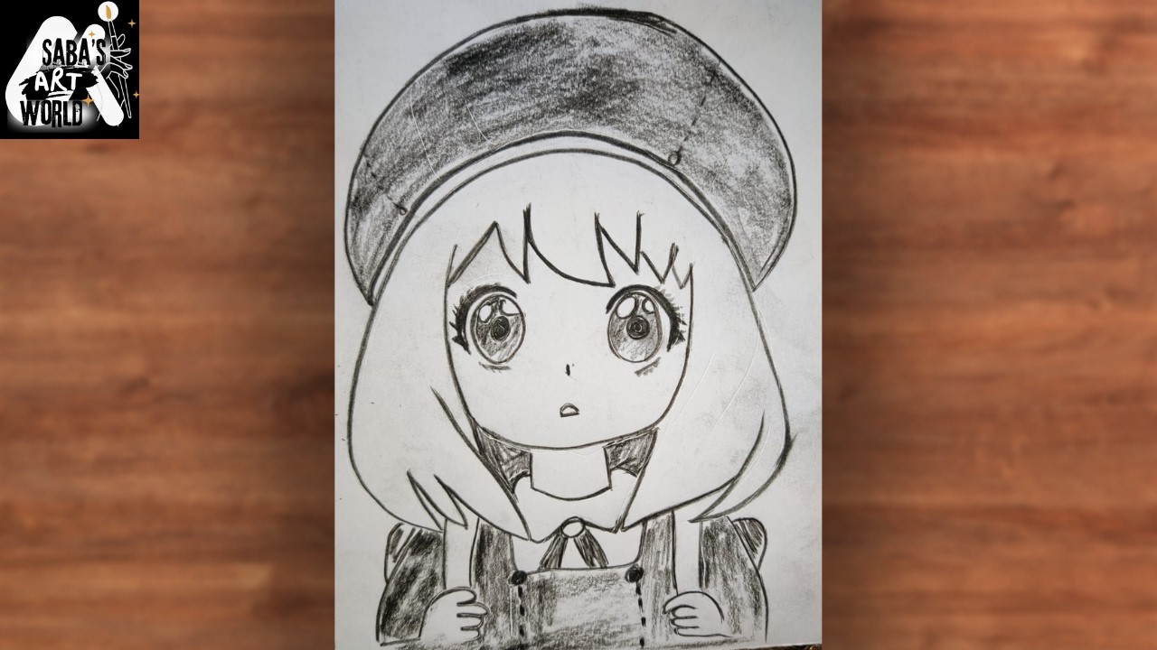 How to Draw Anya Forger | Spy x Family Pencil Art Tutorial Step by Step