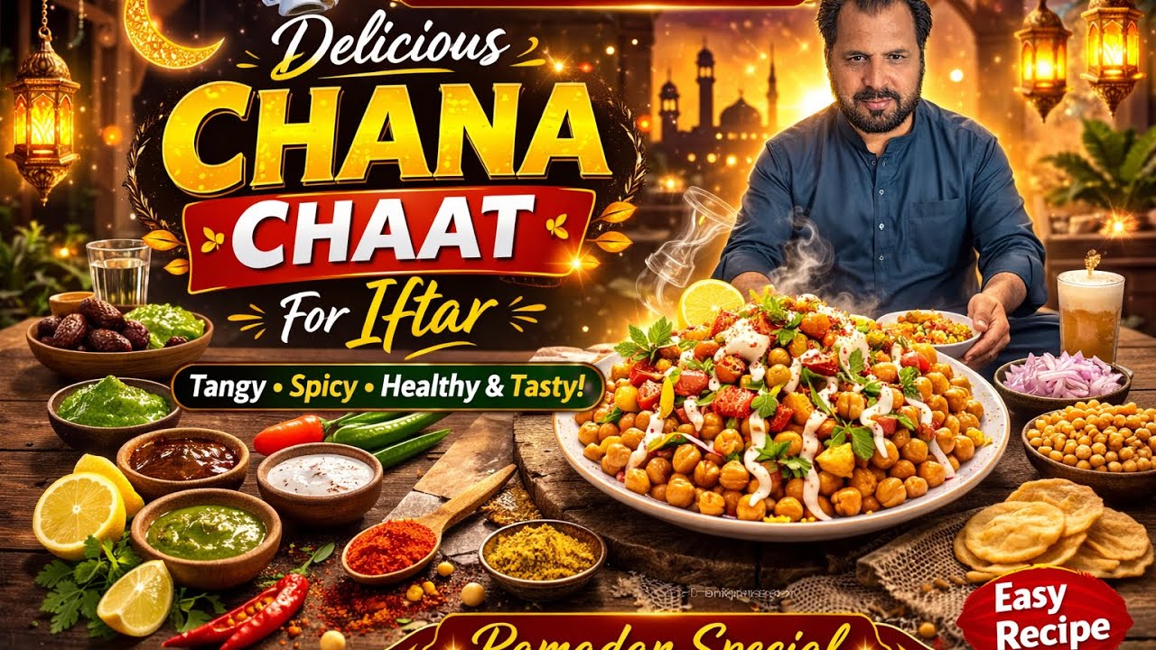 Delicious Chana Chaat for Iftar | Babafood LLc”