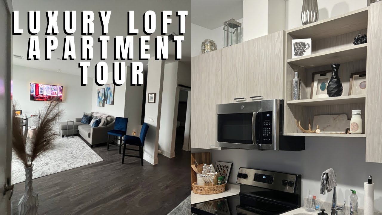 LUXURY LOFT Apartment Tour l Detroit Metro Area
