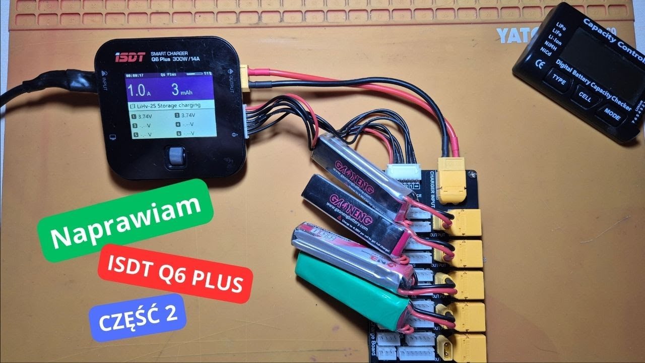Naprawa ładowarki ISDT Q6 PLUS