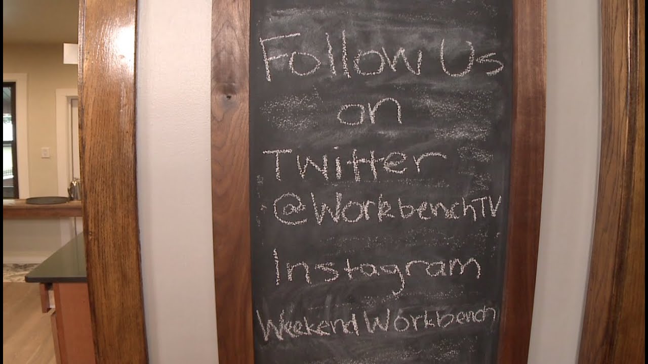 How To: Chalkboard Wall