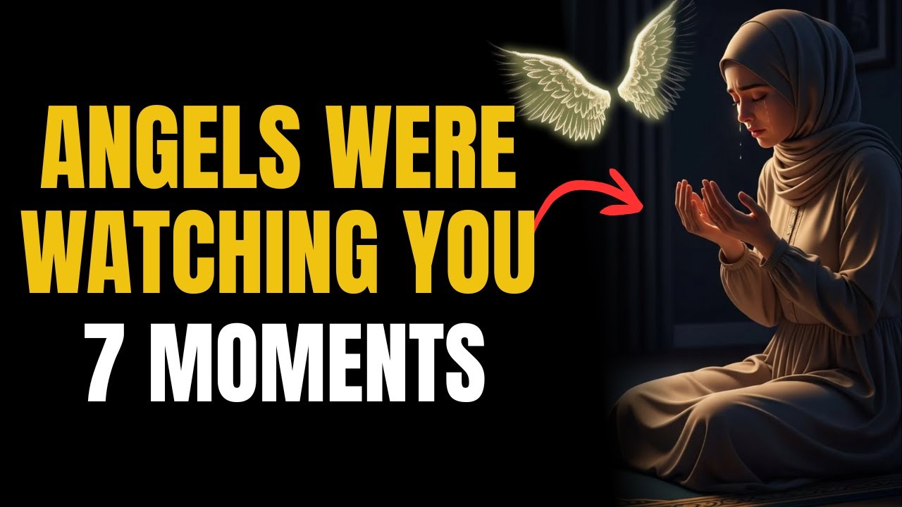 7 MOMENTS YOU DIDN'T KNOW ANGELS WERE WATCHING YOU