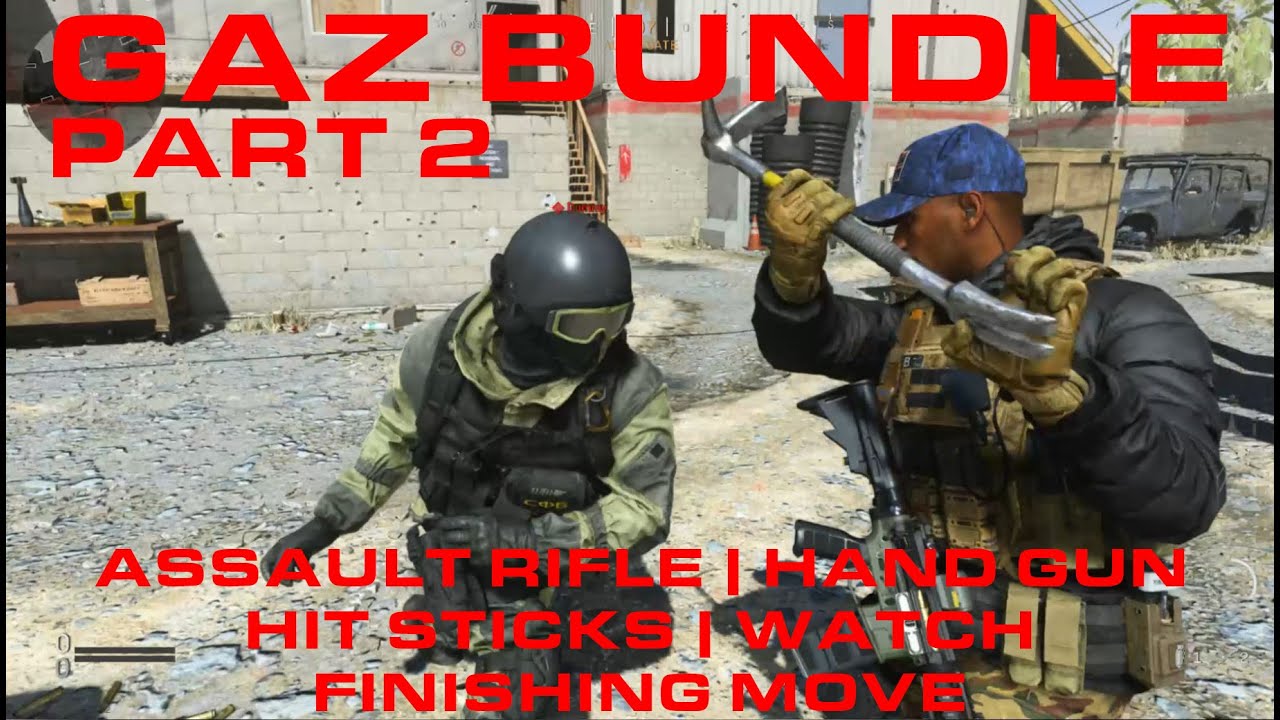 Gaz Operator Bundle Part 2 - Call of Duty Modern Warfare