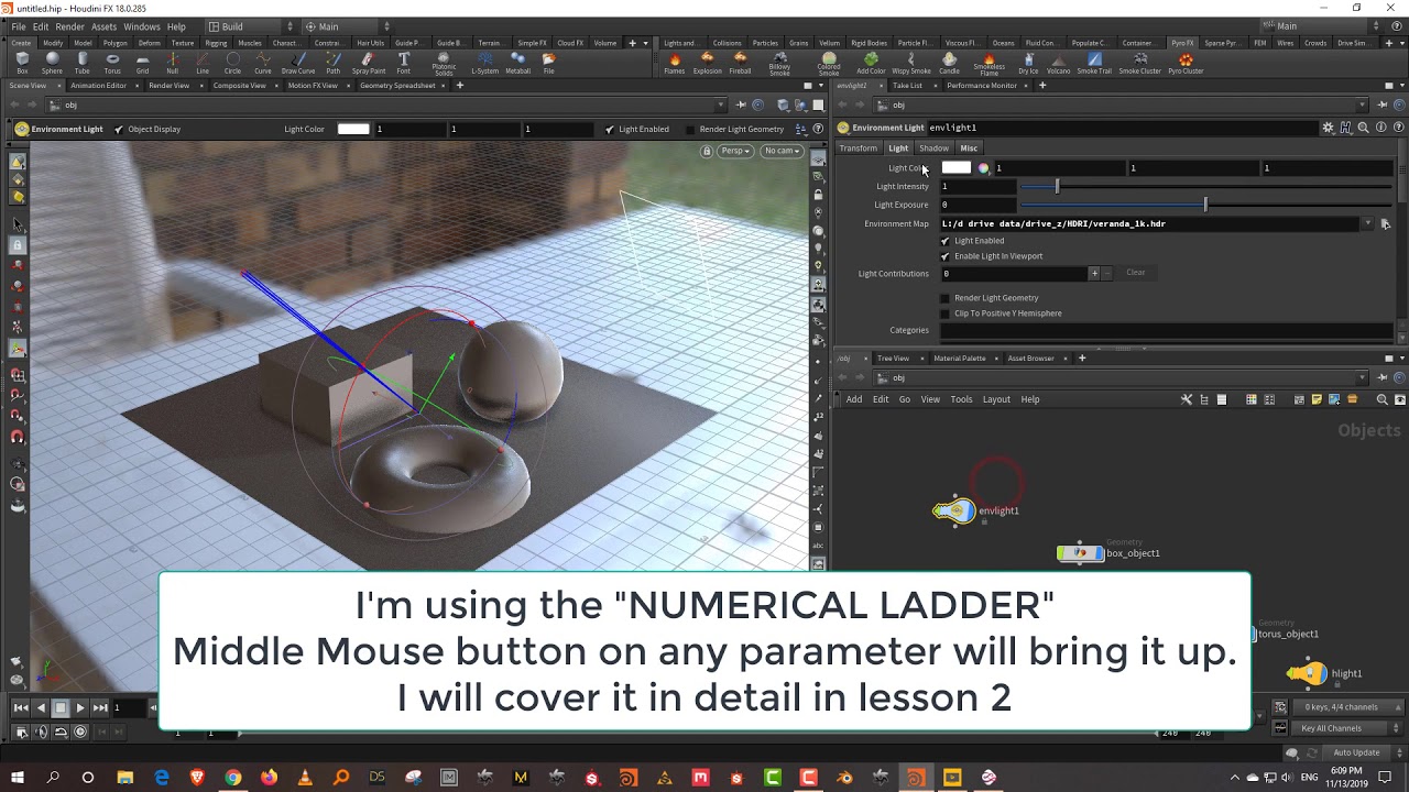 Intro to Houdini 18 | Part 1 | UI and Navigation