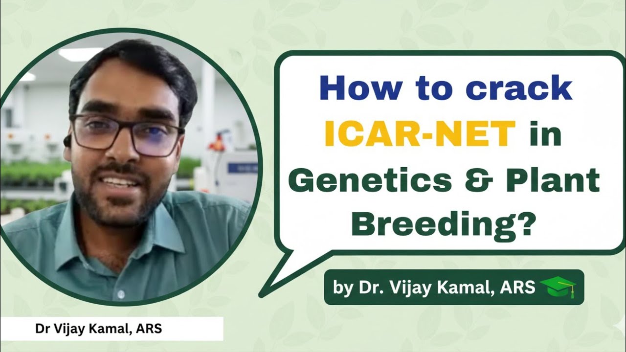 How to qualify ICAR NET in Genetics and Plant breeding?