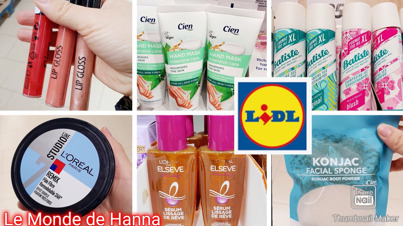 LIDL FRANCE ARRIVAGE 20-02 COSMÉTIQUE BEAUTÉ MAQUILLAGE 💄