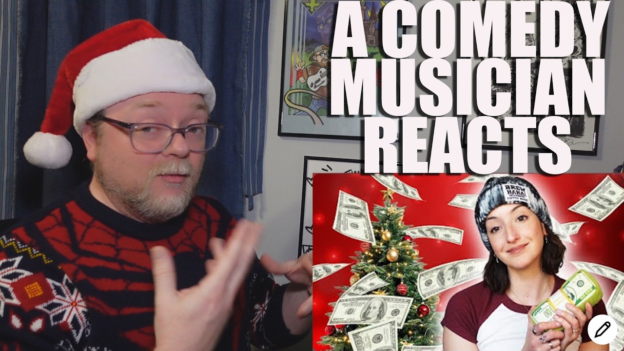 A Comedy Musician Reacts | Christmas 2025 Comedy Songs! (Sad Alex/Psychostick) [REACTION/ANALYSIS]