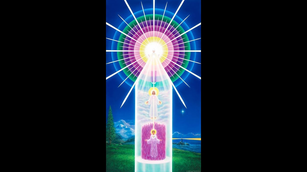 Invocation  for The Solar Ring and decree 0 01 Violet Fire and Tube of Light (fast)