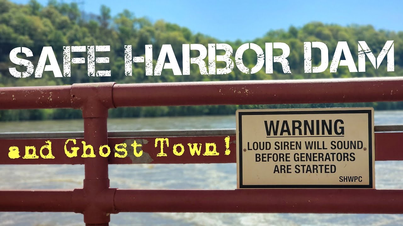 Exploring Safe Harbor Dam and Ghost Town!
