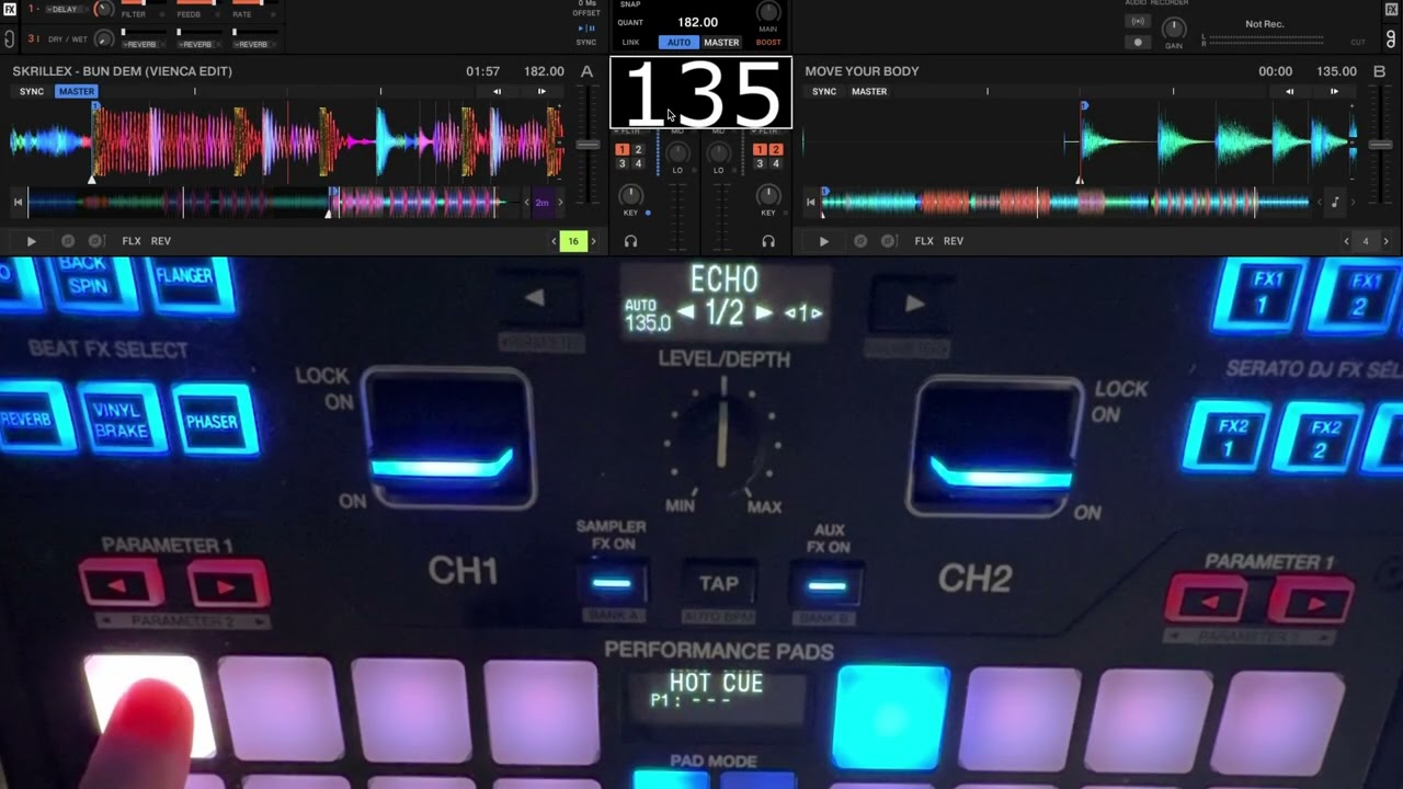SYNC Traktor BPM with Pioneer DJM S9