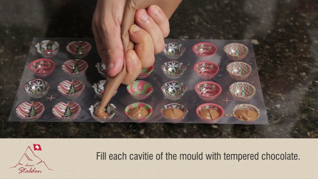 How to use - Blister Chocolate Mold -  Little ball
