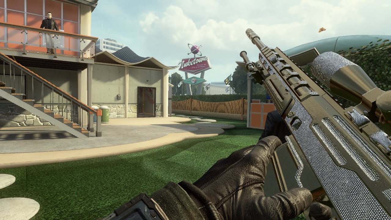 1V1 WITH RANDOMS ON BLACK OPS 2 ! 