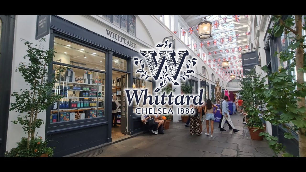 London Travel: Visit to Whittard of Chelsea Flagship Store