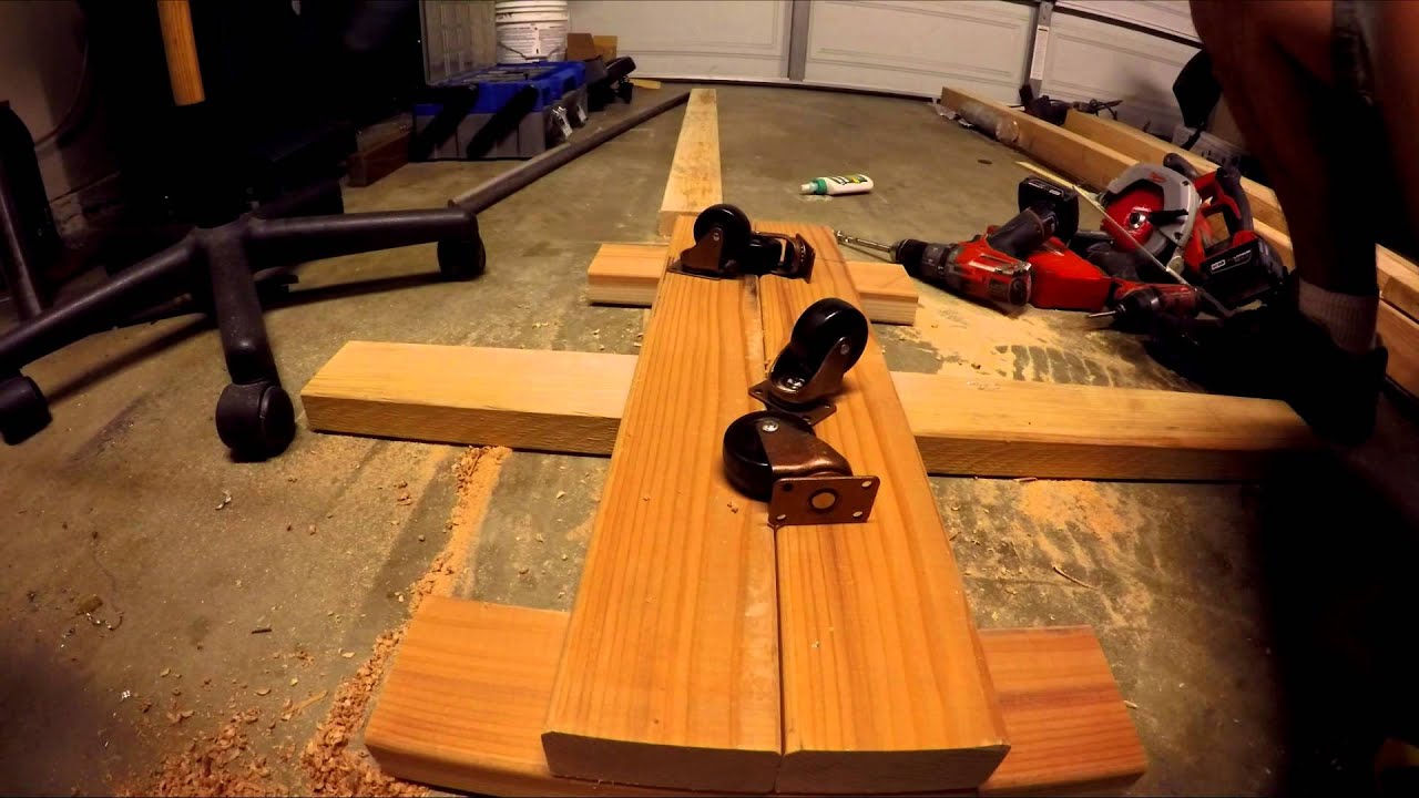 making kneeling creeper with chest support