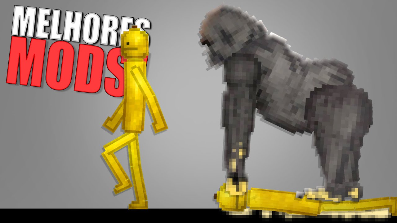 People Playground de Celular com Mods estranhos no Melon Sandbox